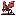 pixel art icon of a queen ant, Minecraft style, large abdomen, small wings, brown and dark red color